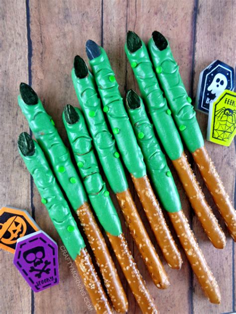 Wickedly Good Witch Finger Pops Made with the Wilton Pan